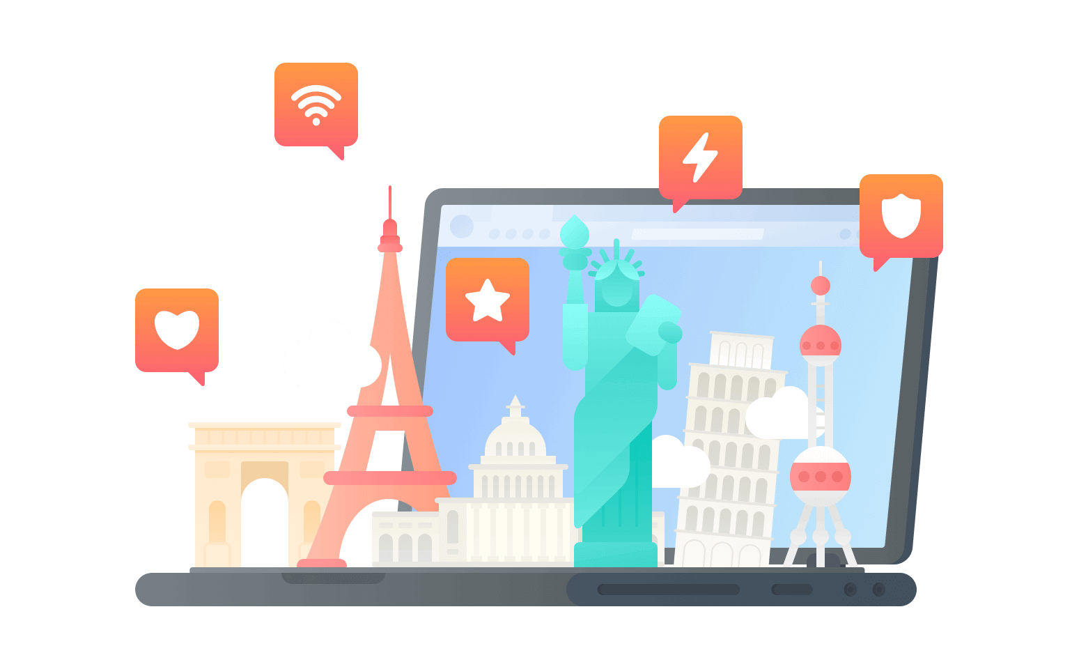 在圣赫勒拿连接到中国vpn - 天空乐享